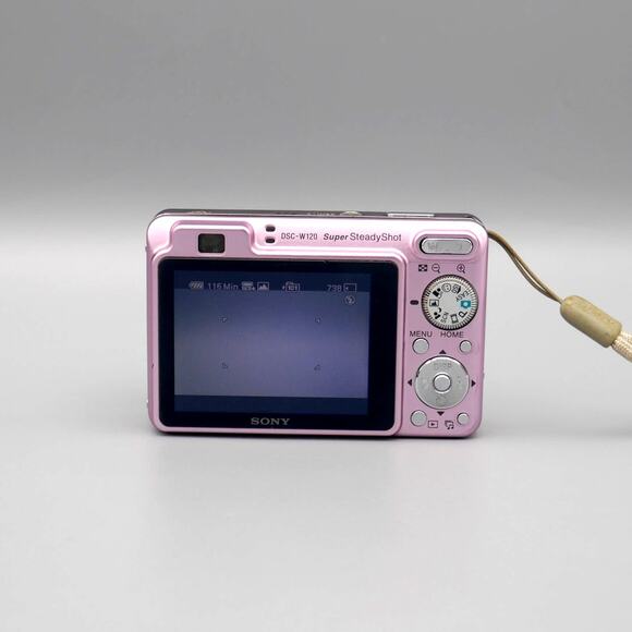 Sony Cyber-shot DSC-W120 Digital Camera | 7.2MP | Pink - Picture 5 of 5